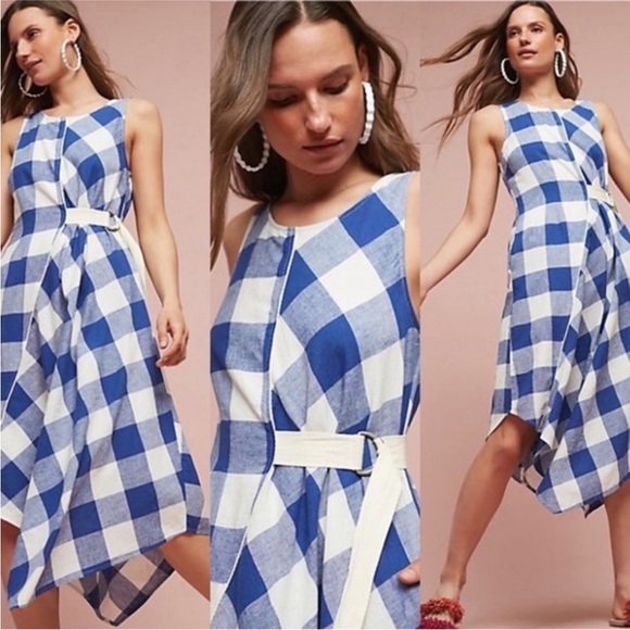 Anthropologie Maeve Summer Gingham Dress | Small - Picture 2 of 11
